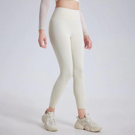 High Waist Peach Hip Lifting Yoga Pants for Women