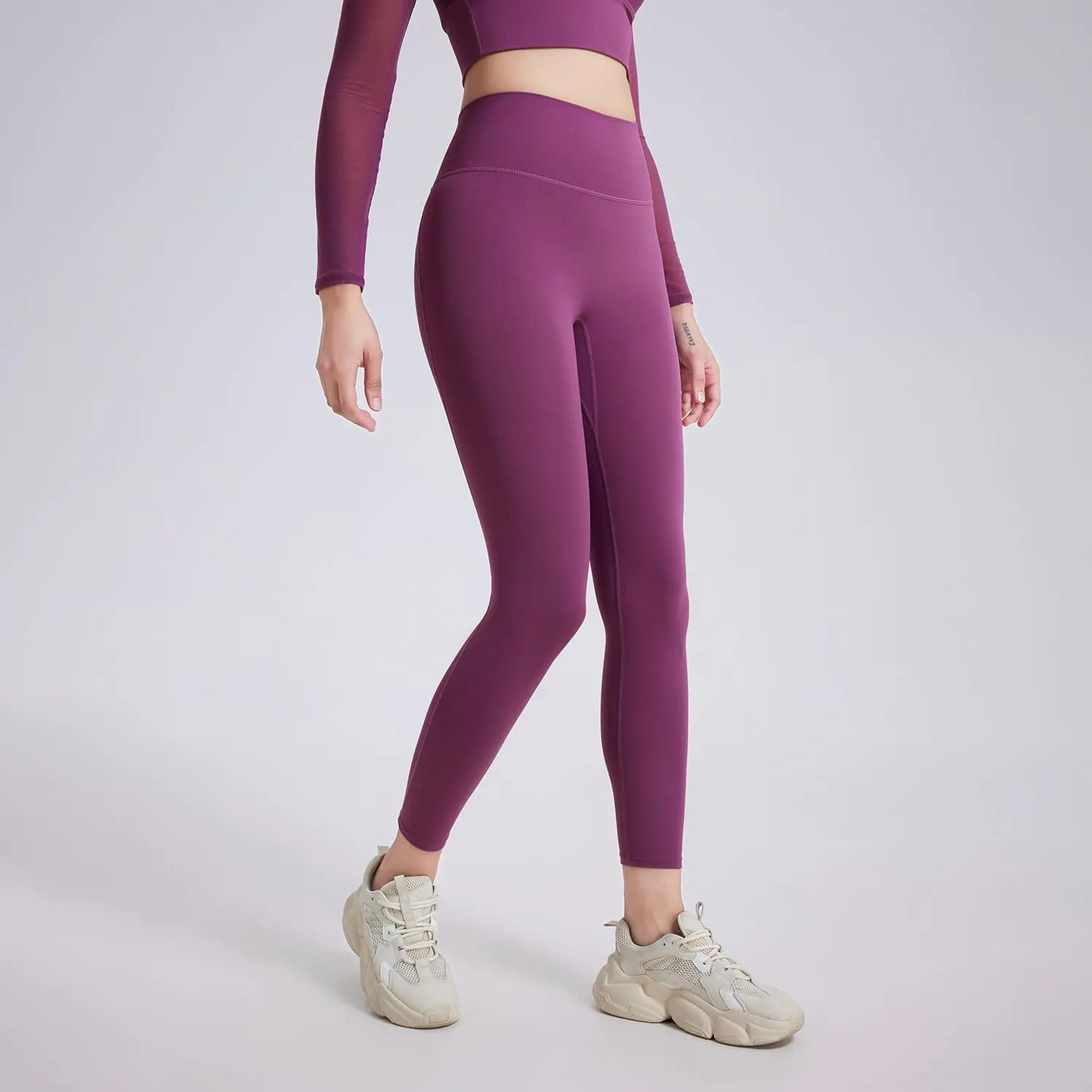 High Waist Peach Hip Lifting Yoga Pants for Women