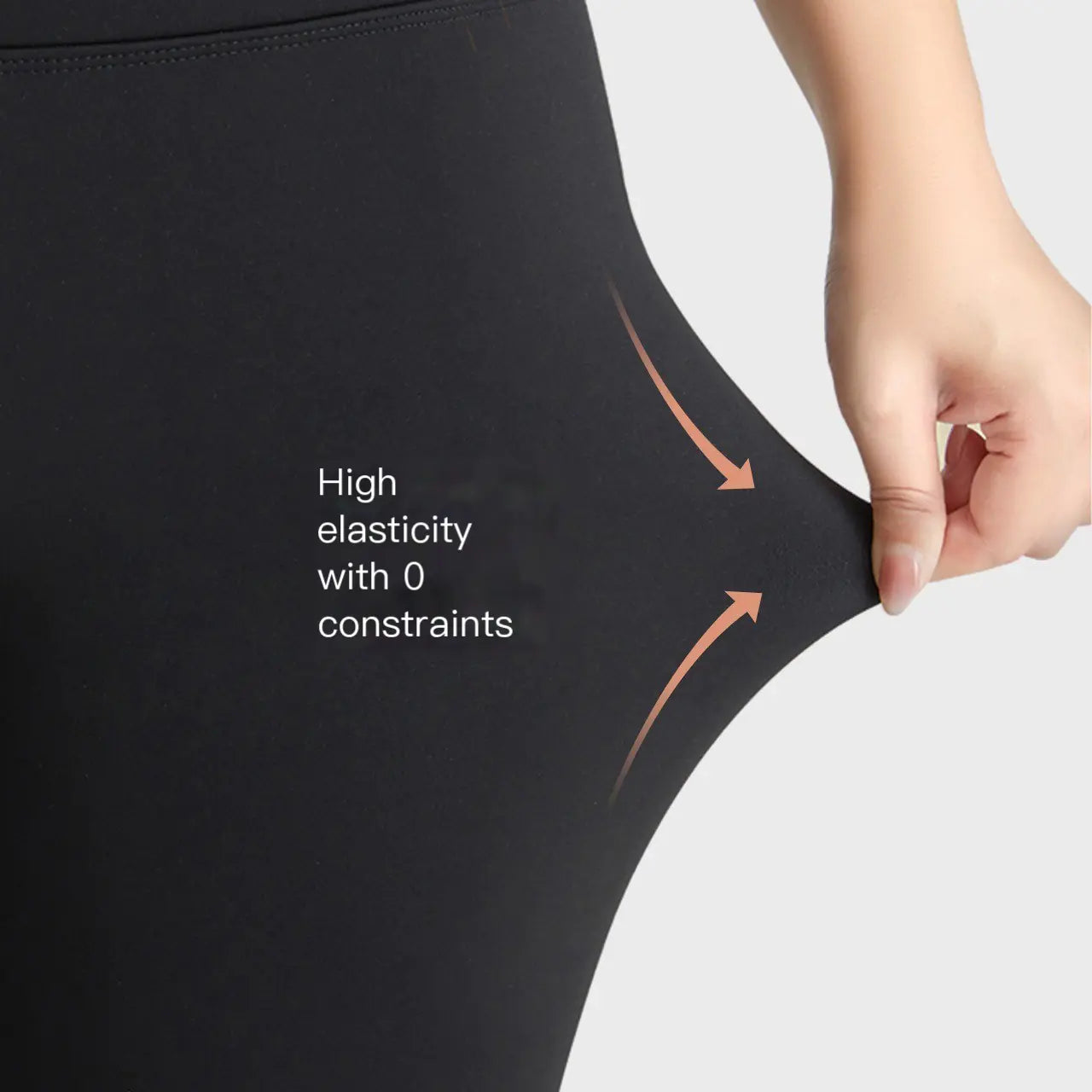 High-Waisted Yoga Pants for Stomach Control and Lift