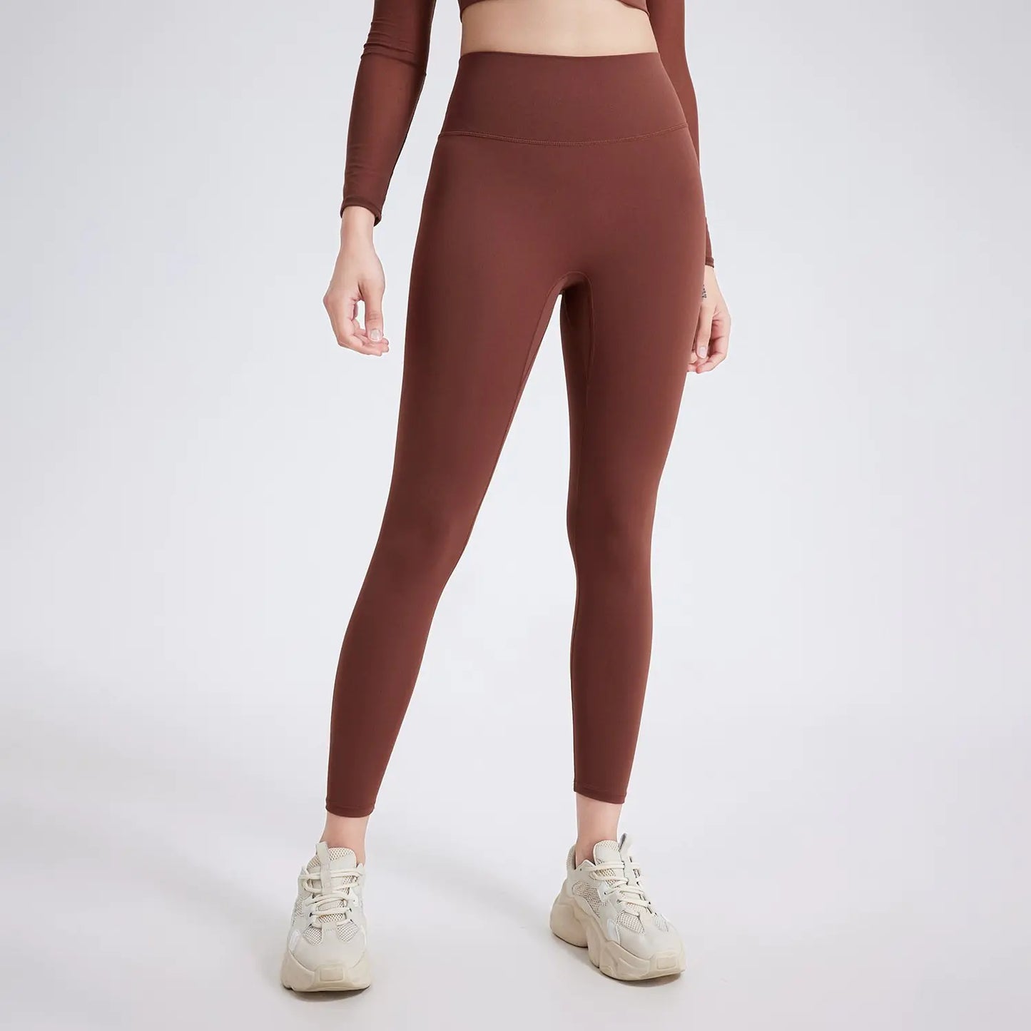 High Waist Peach Hip Lifting Yoga Pants for Women