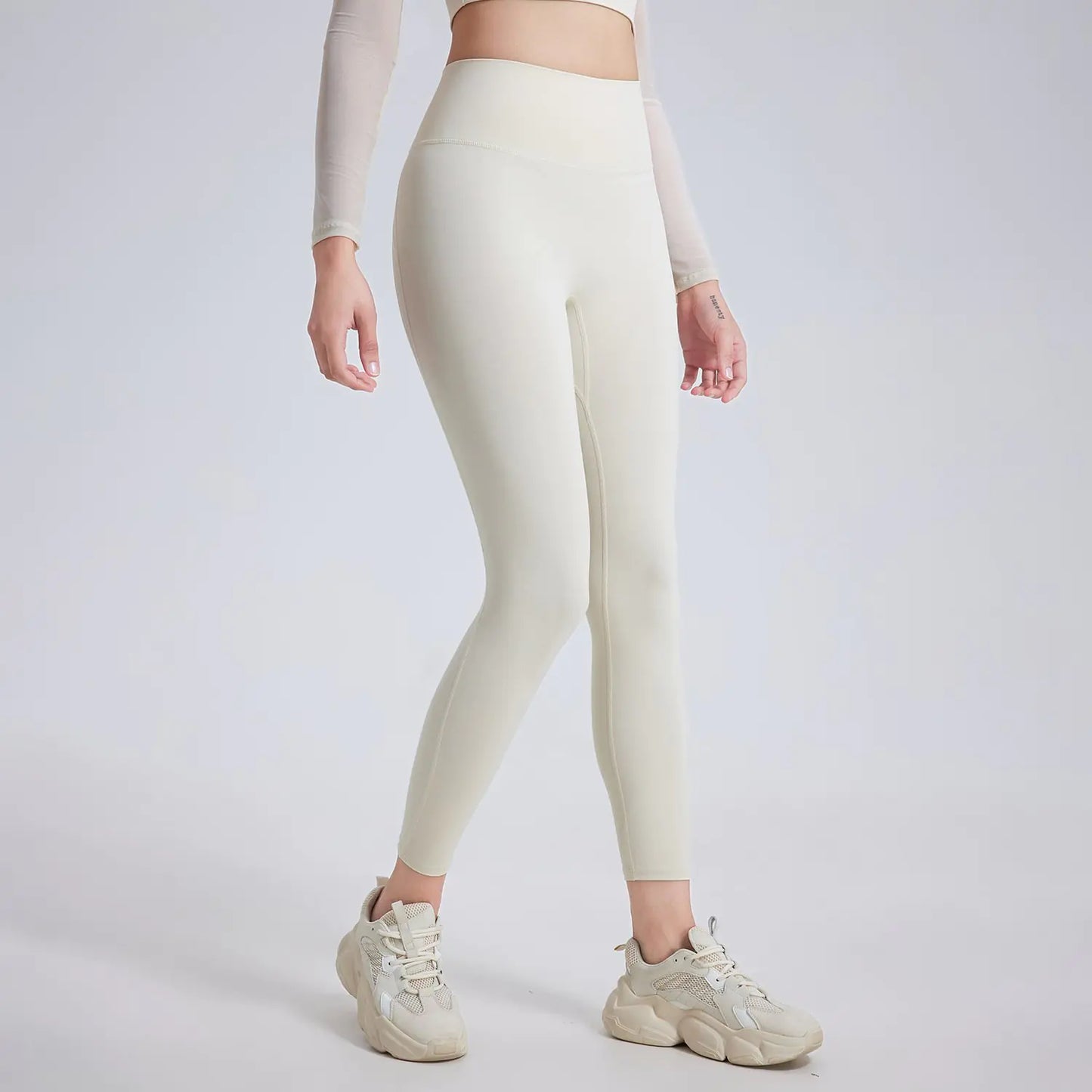 High Waist Peach Hip Lifting Yoga Pants for Women