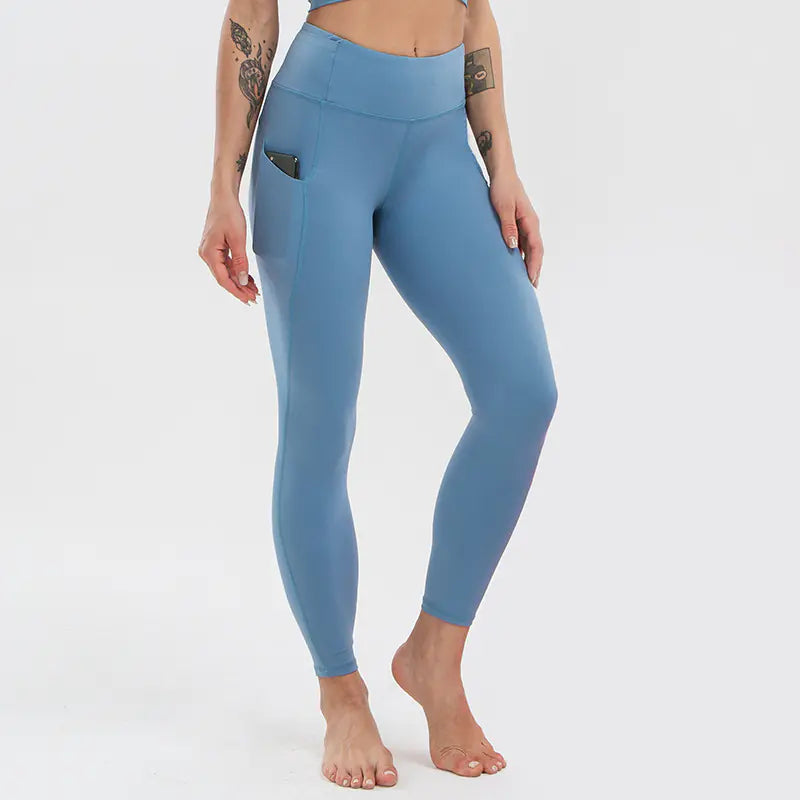 Seamless High-Waist Skin-Friendly Yoga Pants